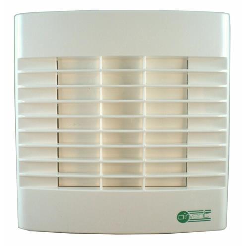 Kitchen Wall Extractor Fan 6" 150mm With Pullcord & Automatic Shutters