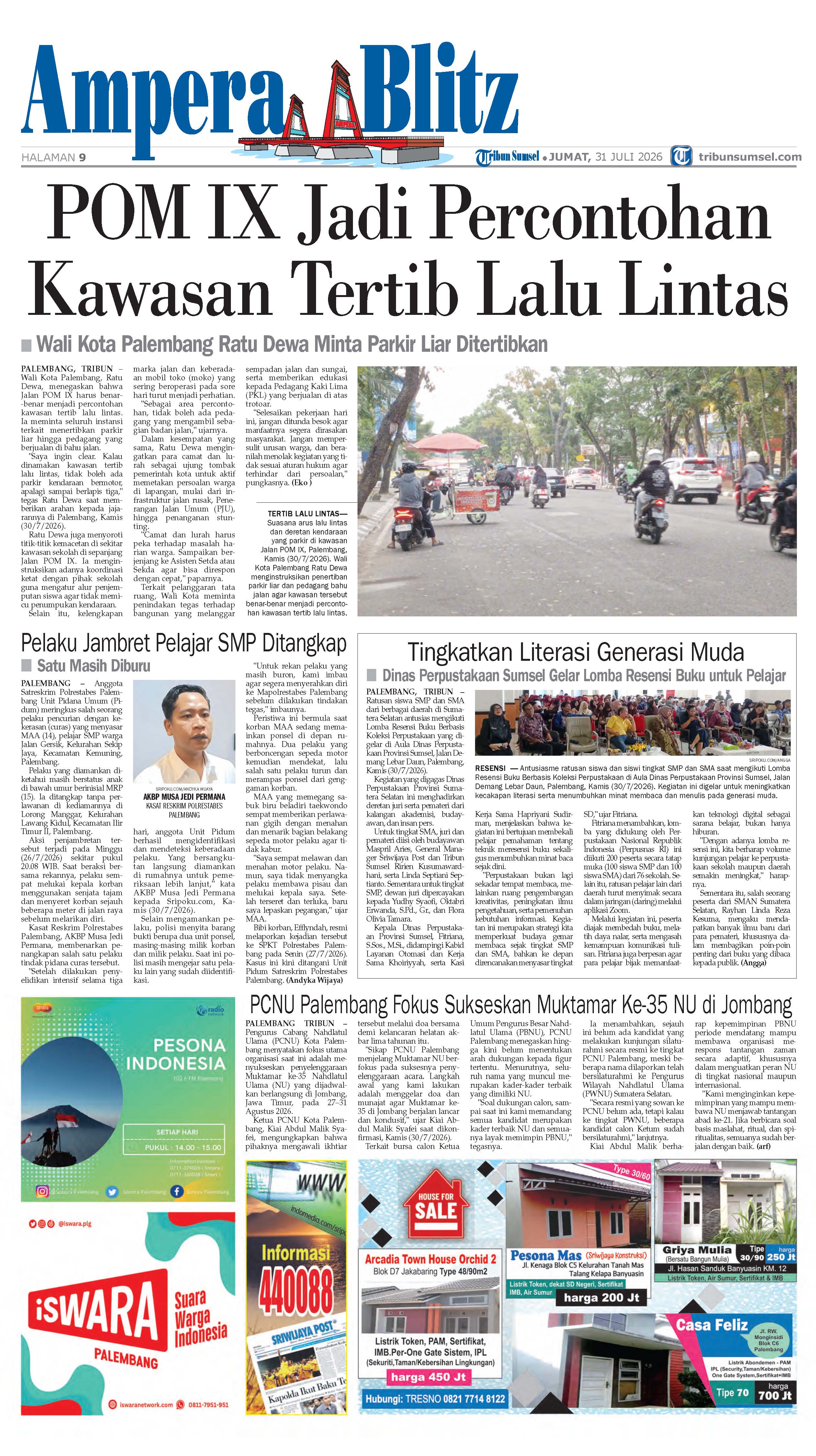 ePaper Koran Tribun Sumsel