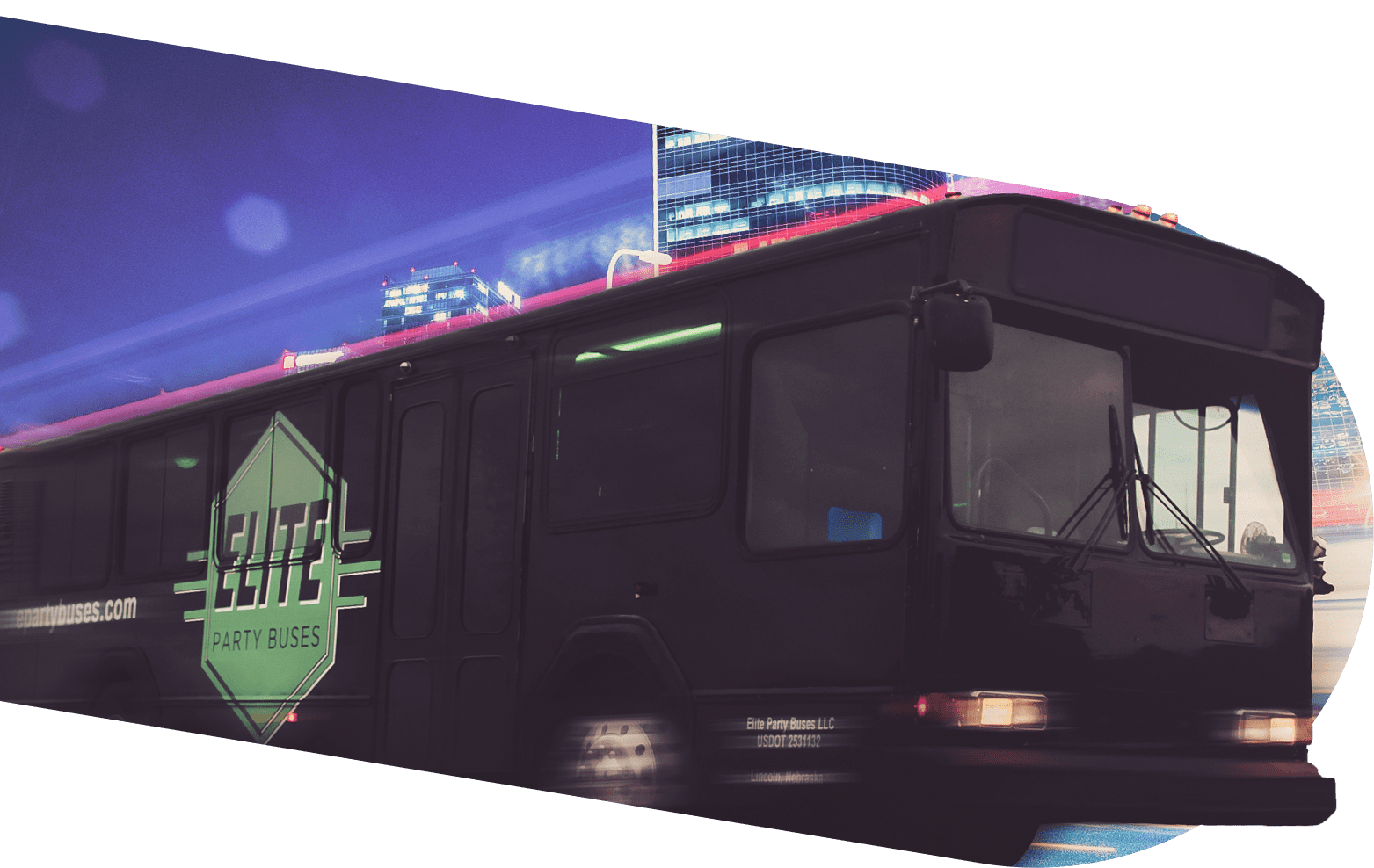 Elite Party Buses • Lincoln, Omaha & Eastern Nebraska