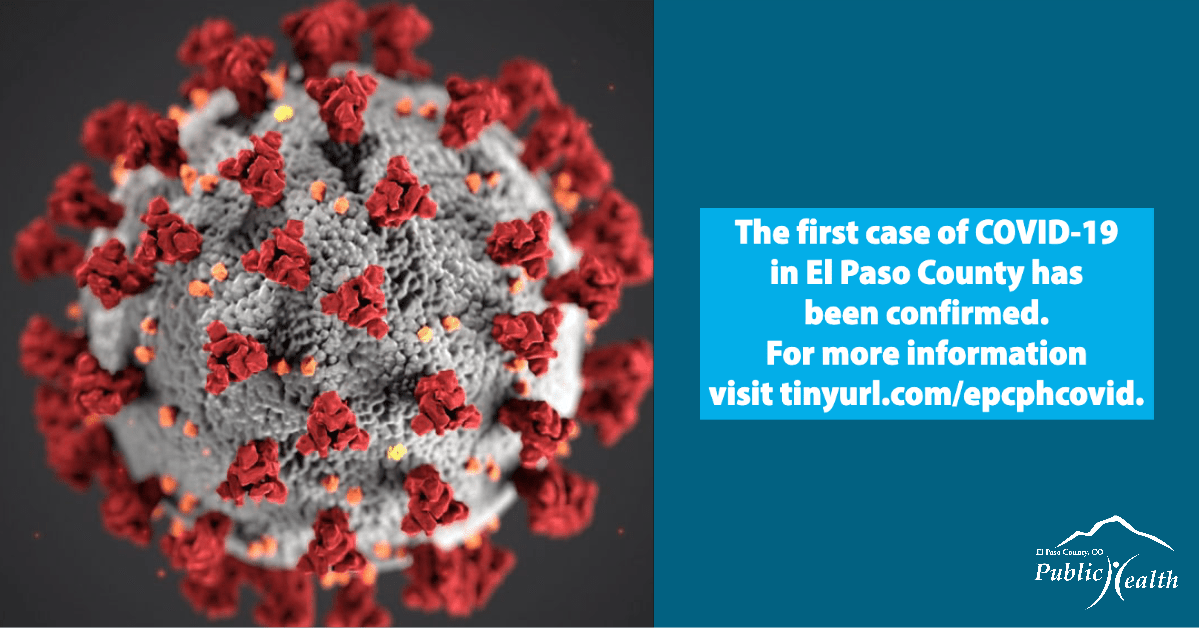 El Paso County resident tests positive for COVID19 El Paso County