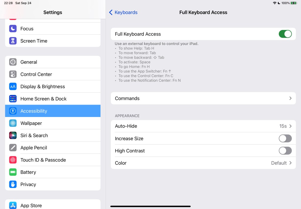 Shift Key Stops Working on iPad with External Keyboard via Universal