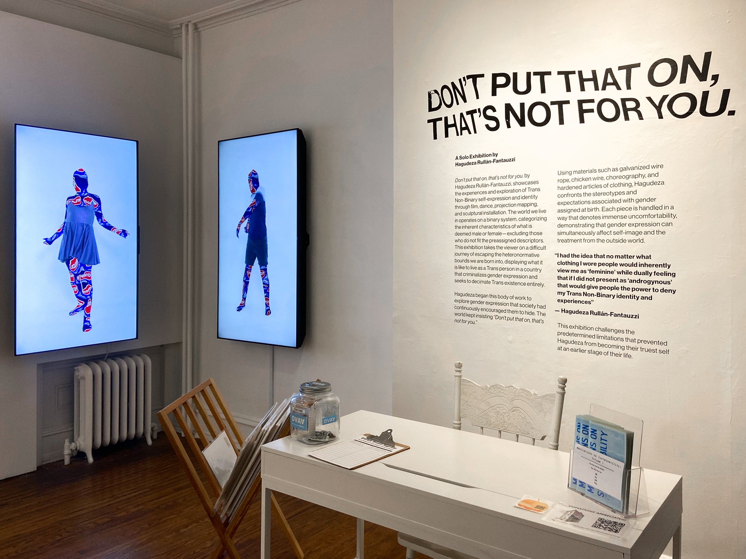 Multidisciplinary artist explores identity and gender binary in new