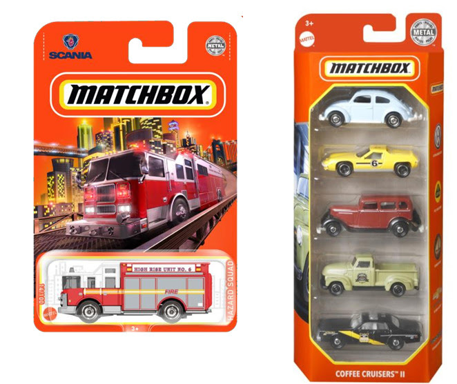 MATTEL TRAZ DE VOLTA AO BRASIL A LINHA MATCHBOX COM CARROS E PLAYSETS
