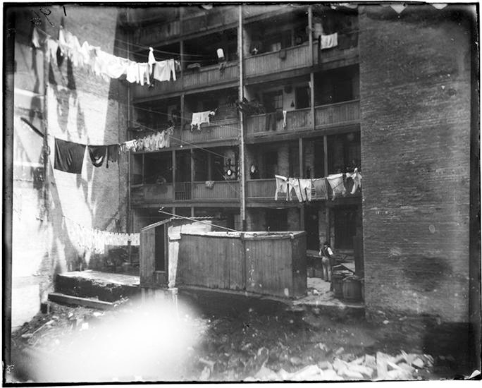 Clotheslines Tenements | Ephemeral New York