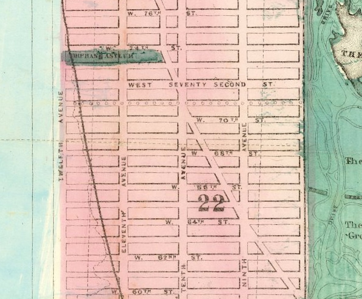 The Wild West street names once proposed for the Upper West Side