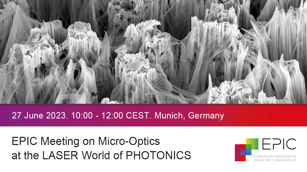 EPIC Meeting on MicroOptics at the LASER World of PHOTONICS EPIC