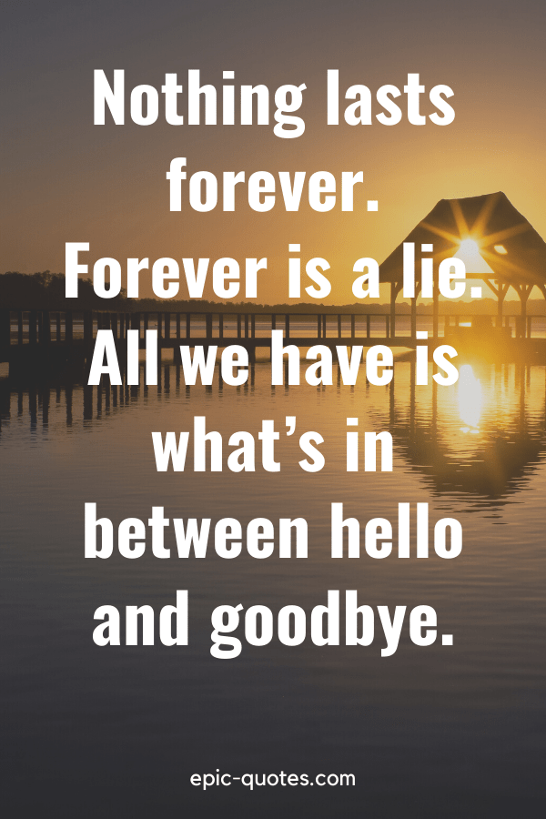 33 Goodbye Quotes