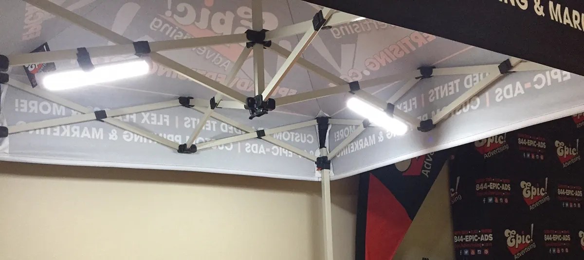 LED Tent Lights Epic Advertising Company