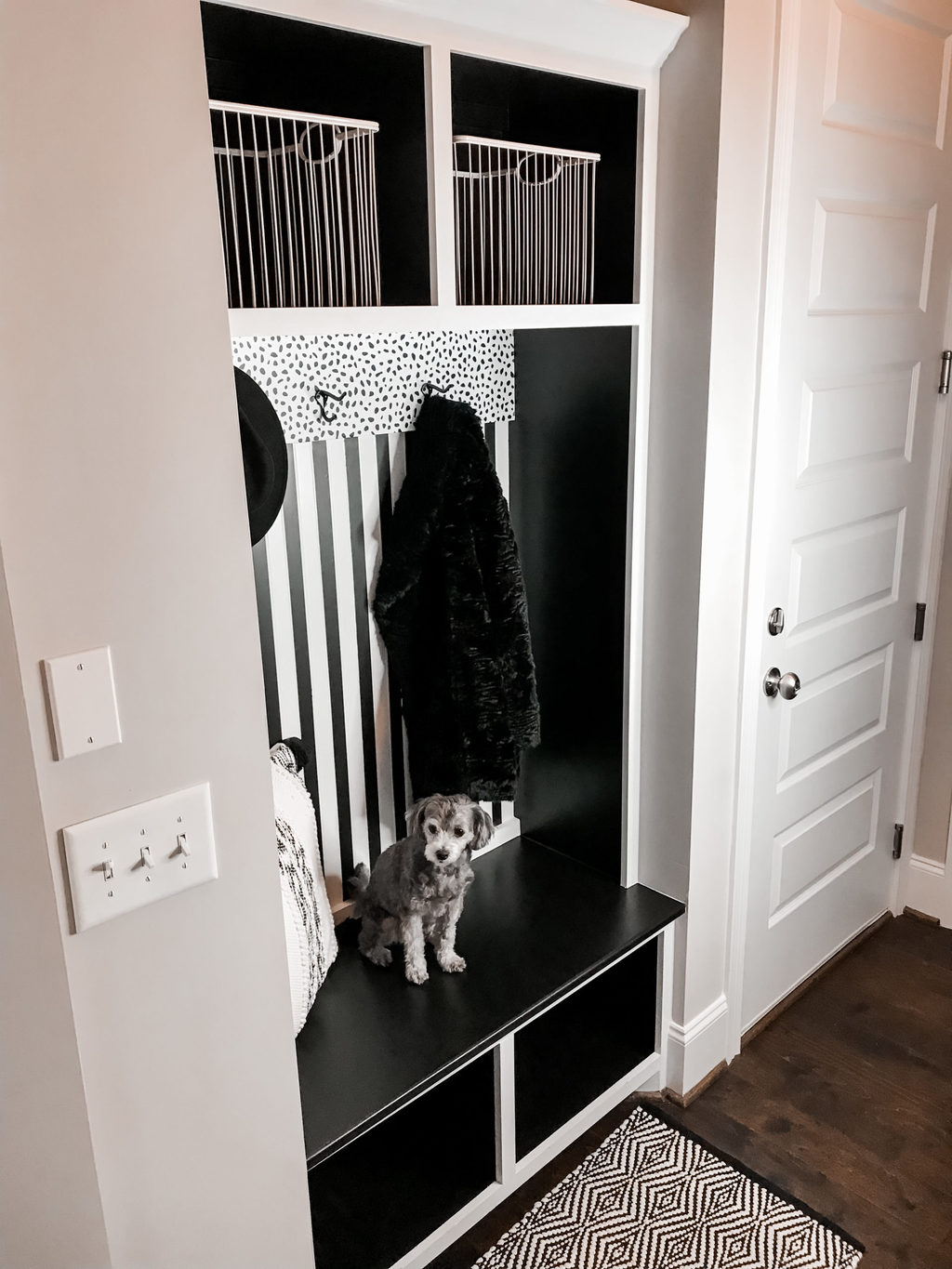 DIY Coat Cubby Epically Stylish by Joelle Masterson