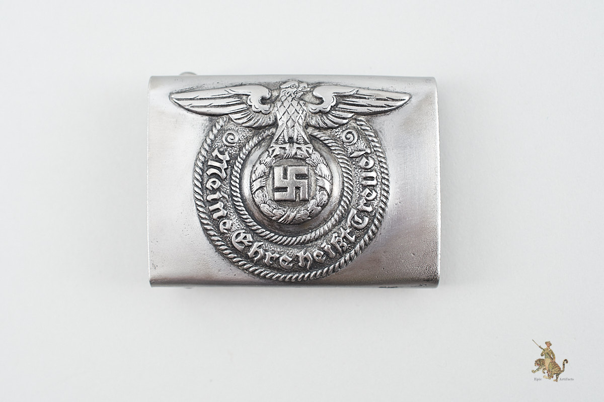 Steel SS Belt Buckle Epic Artifacts German World War Two
