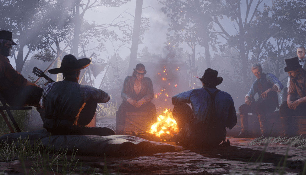 Red Dead Redemption 2 Camp Chores Guide Hay, Water, Wood, and Sack