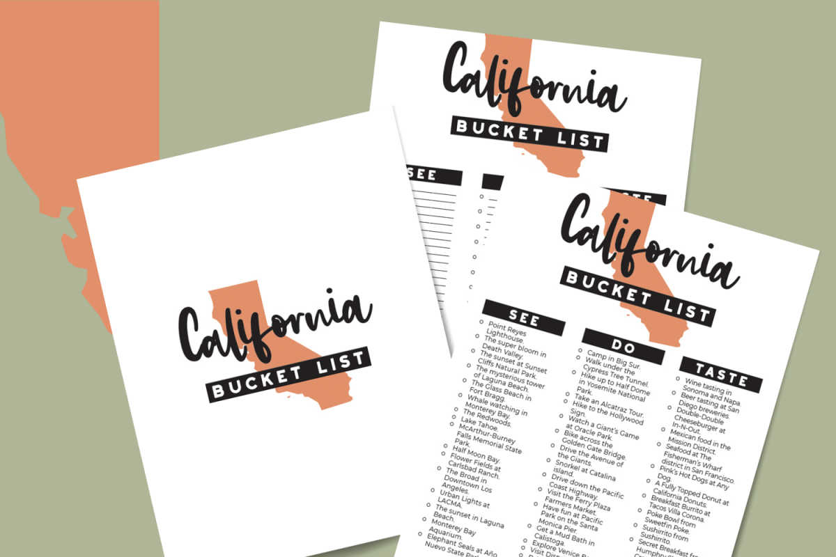 California Bucket List 60 Amazing Things To Do In California(Free