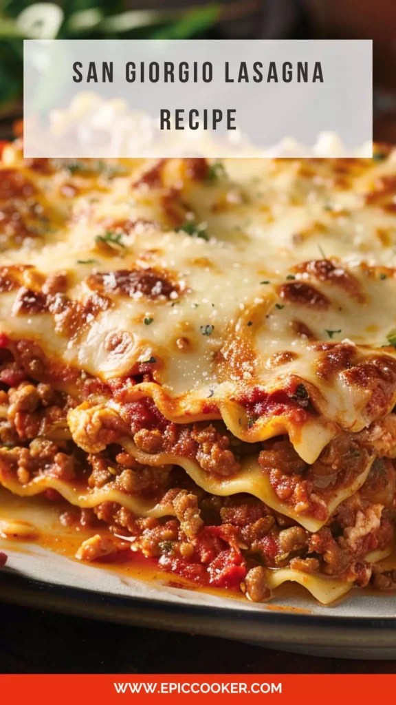 San Lasagna Recipe Epic Cooker