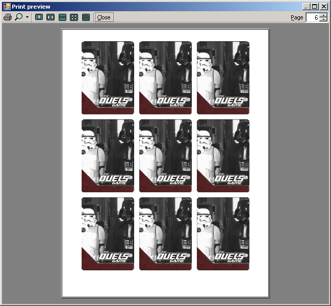 Star Wars Epic Duels / Deck Designer