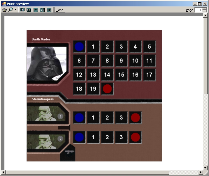 Star Wars Epic Duels / Deck Designer