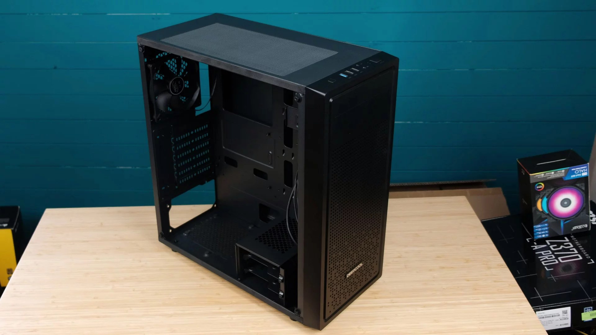 Budget tempered glass PC case (under 50) DEEPCOOL ESHIELD • Epic