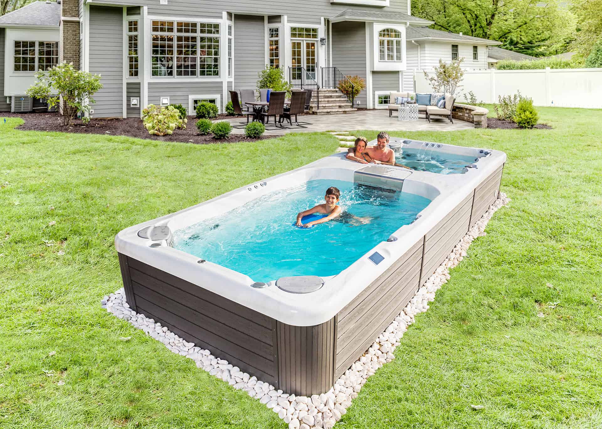 Semi Inground Swim Spas for Sale in North Carolina