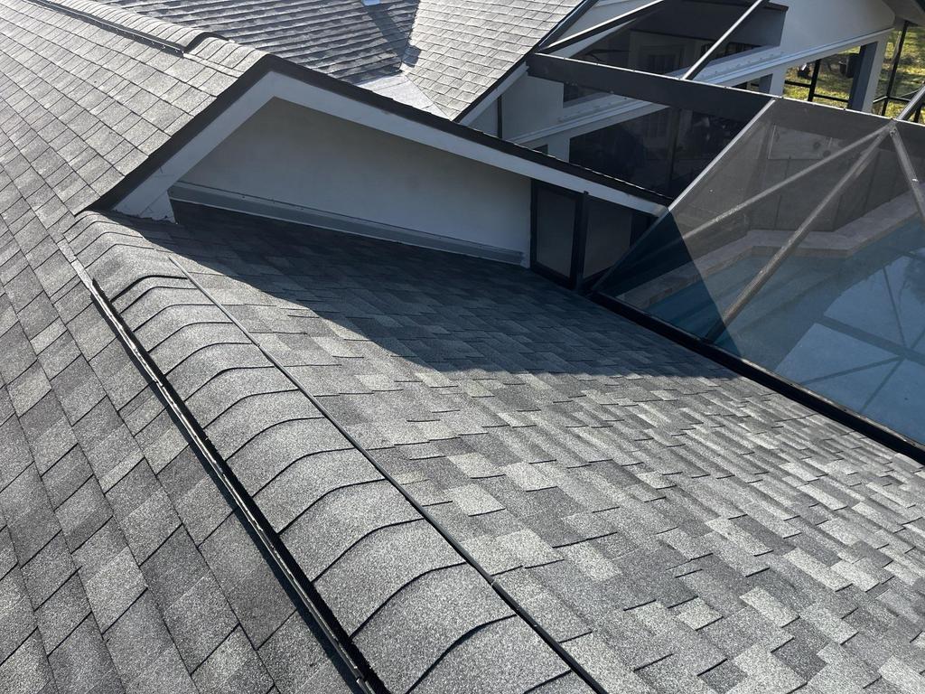 Estate Grey Shingle Roof Owens Corning