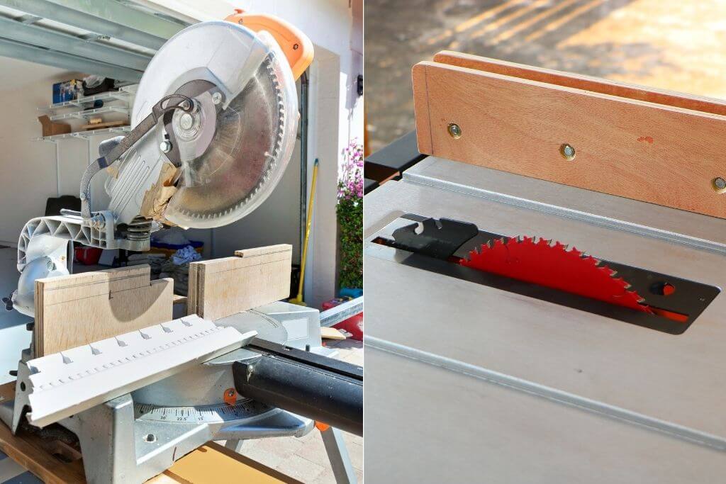 Table Saw Vs Miter Saw - Which One Should You Choose? - Handy Keen