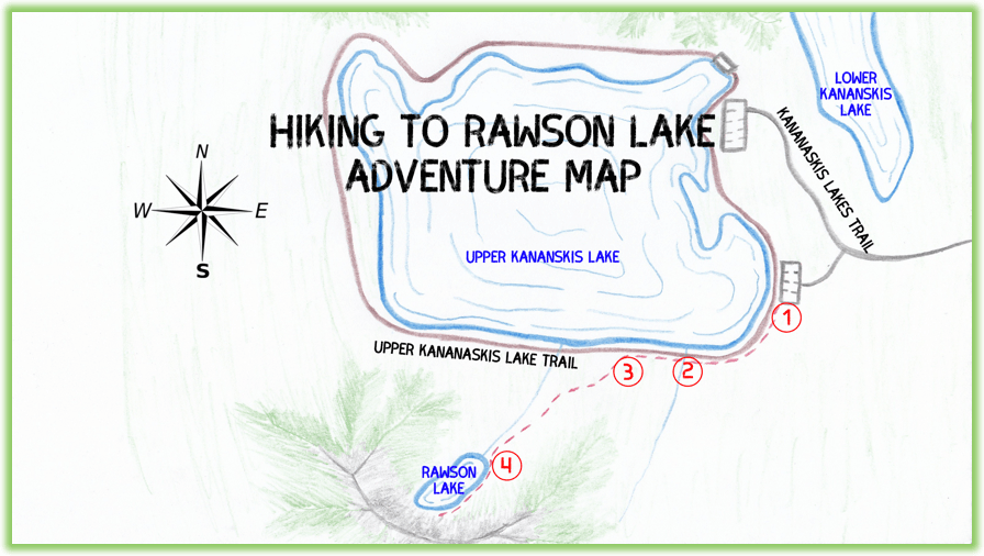 Hiking to Rawson Lake Epic Trip Adventures