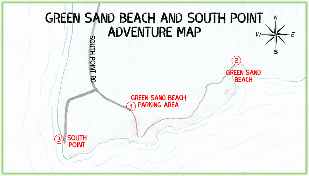 Green Sand Beach And South Point Adventure Guide Epic Trip Adventures