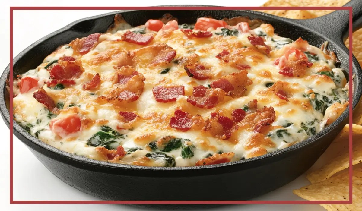 Bacon Spinach Dip Recipe Creamy, Cheesy Party Favorite