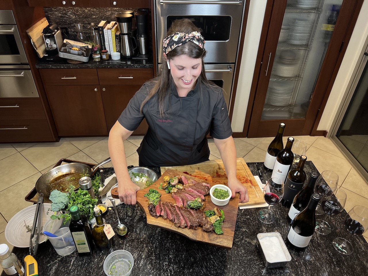 Wine, Dinner + Demo Booker Vineyards + Snake River Farms Epicurean
