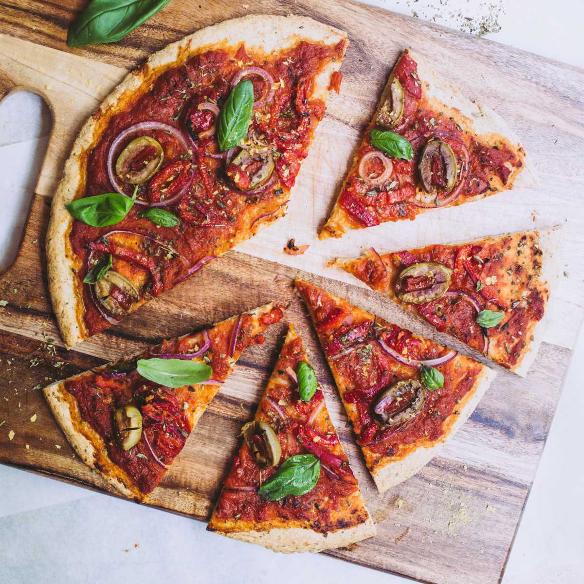 Quick Vegan Flatbread Pizza Epic Vegan Eats