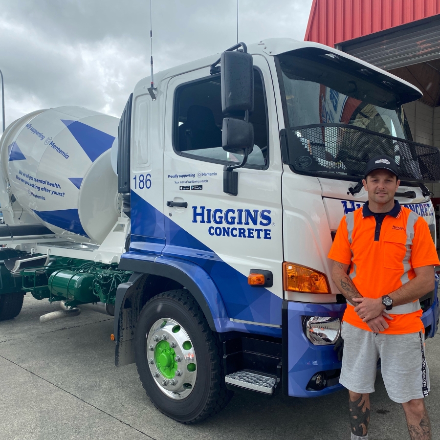 Trucking awesome Ryan loving life as concrete truck driver EPIC Work NZ