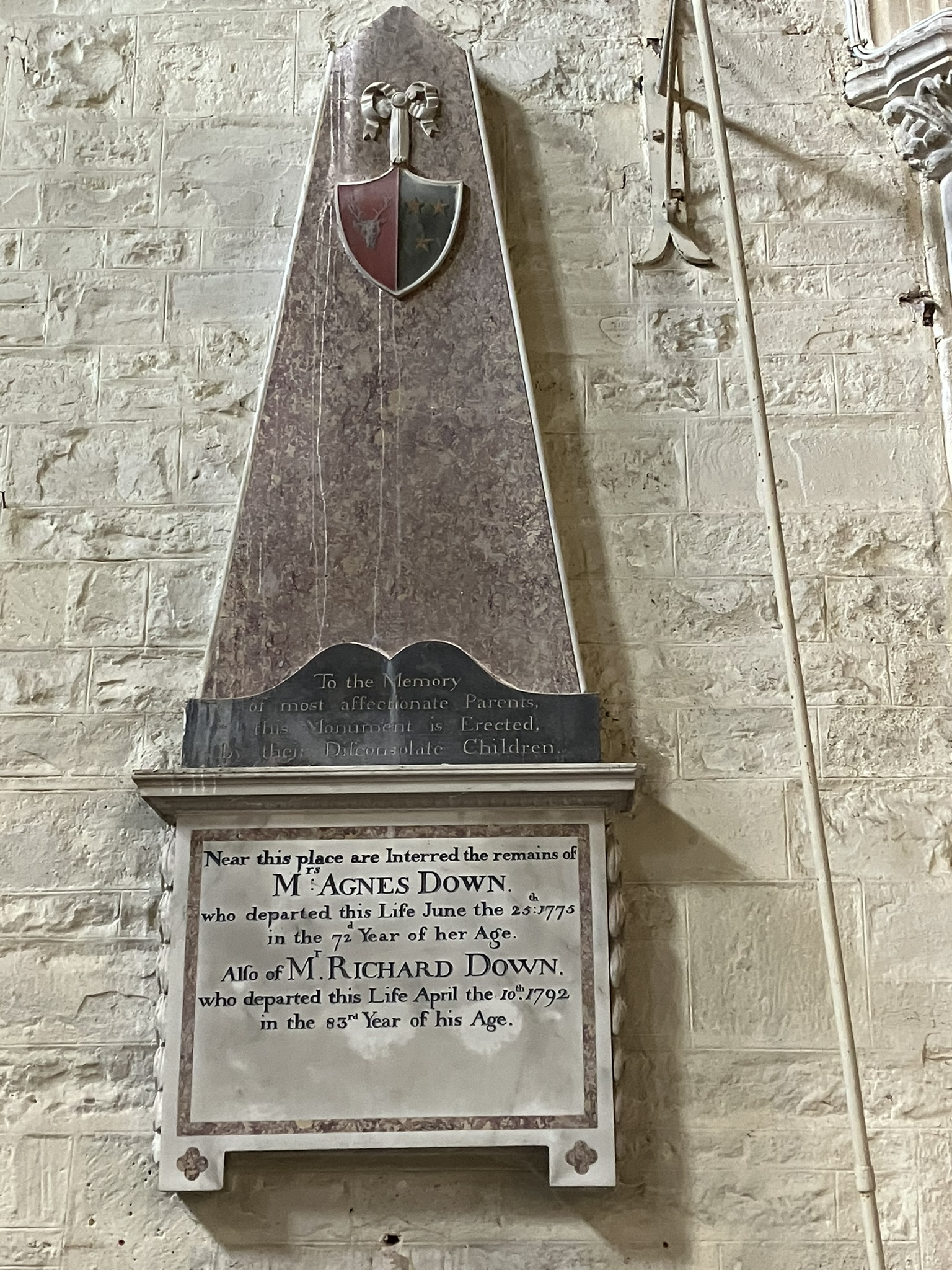 Down, Agnes Virtues of the Dead