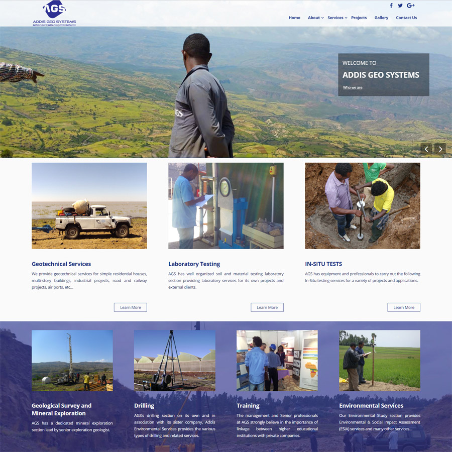 Website Design Company in Ethiopia, Website Development Service in