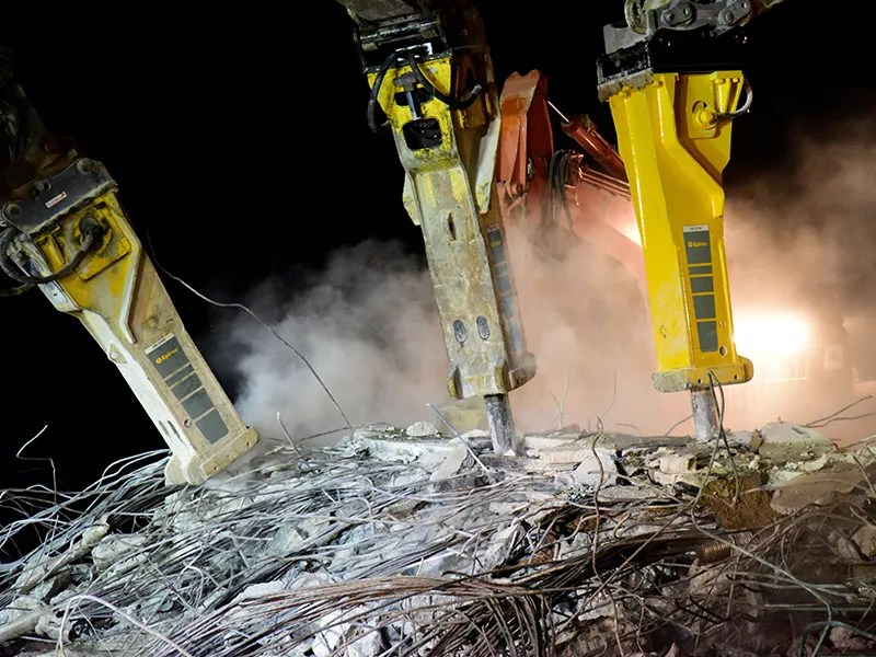 Hydraulic Breakers for Excavators Jack Hammers