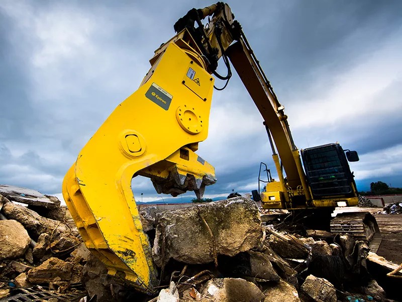 Pulverizer Attachments Concrete and Rock Crusher Epiroc US