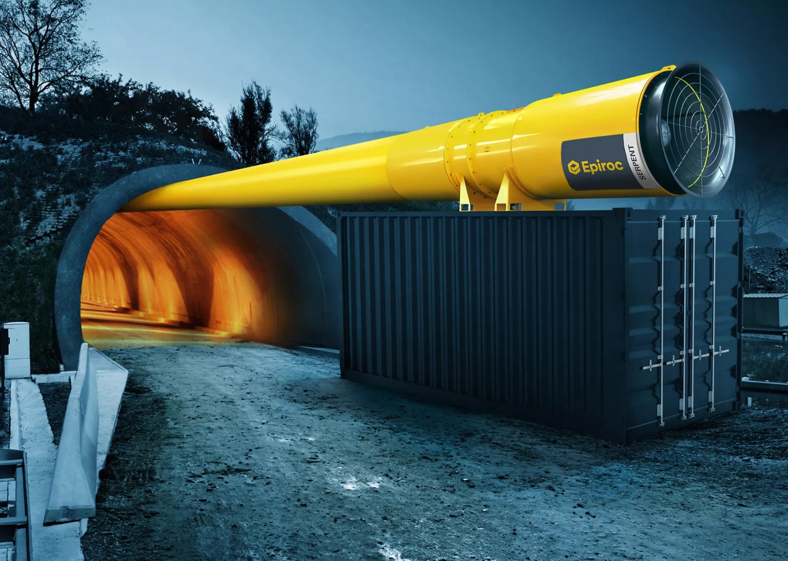 Underground ventilation systems Epiroc