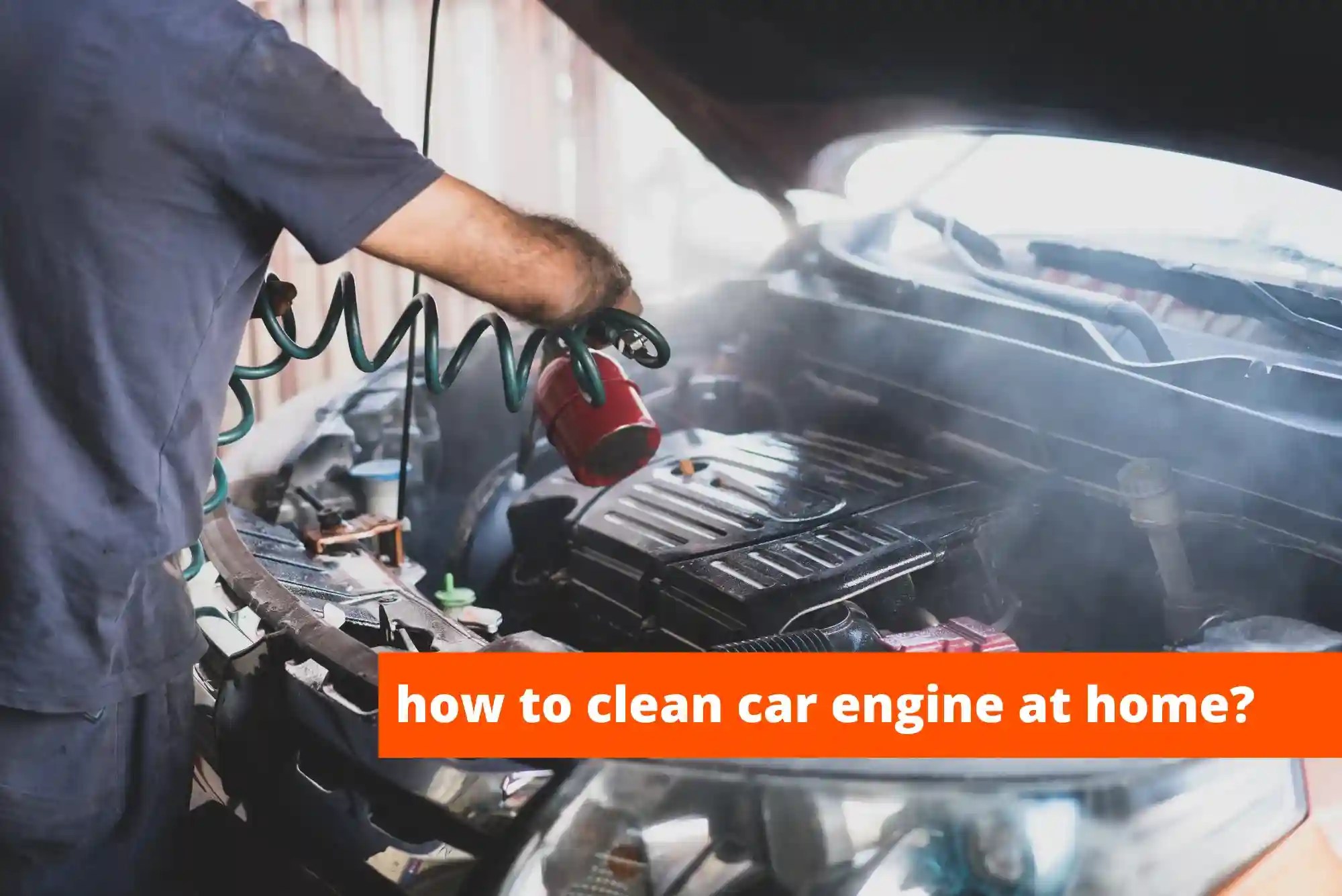 how to clean car engine at home? UAE Episode