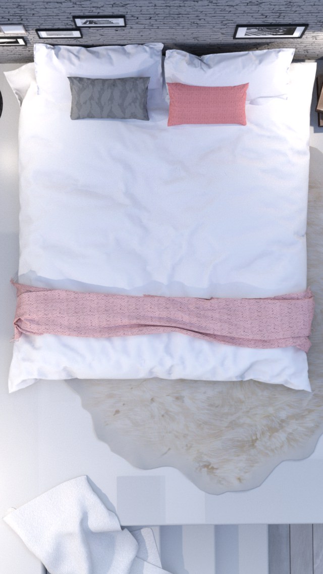 INT. LOFT BED TOP DOWN VIEW NIGHT Episode Life