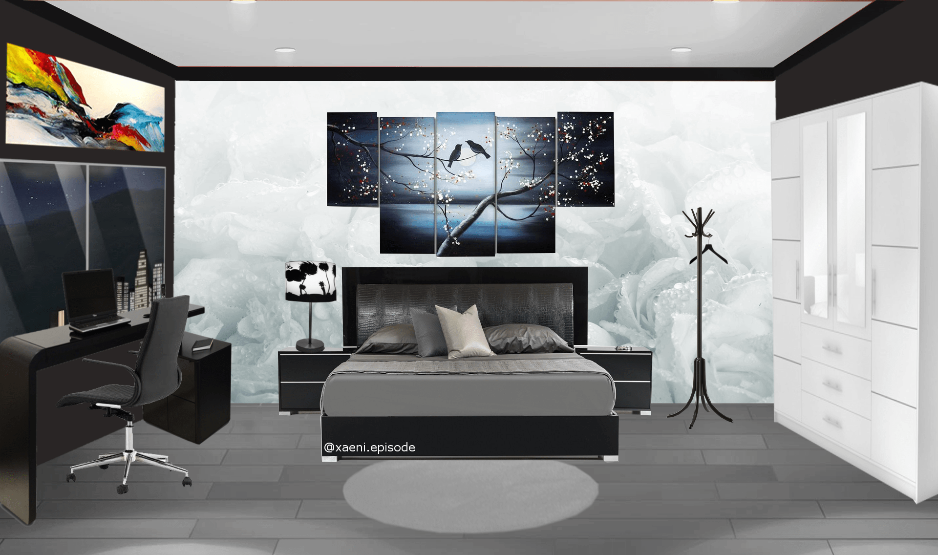 Details 300 bedroom at night background Abzlocal.mx