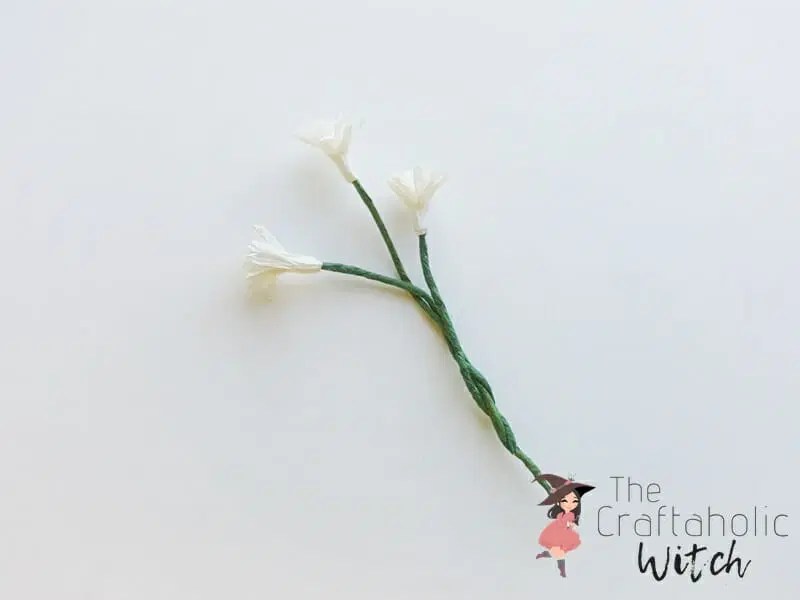 DIY Crepe Paper Baby's Breath The Craftaholic Witch