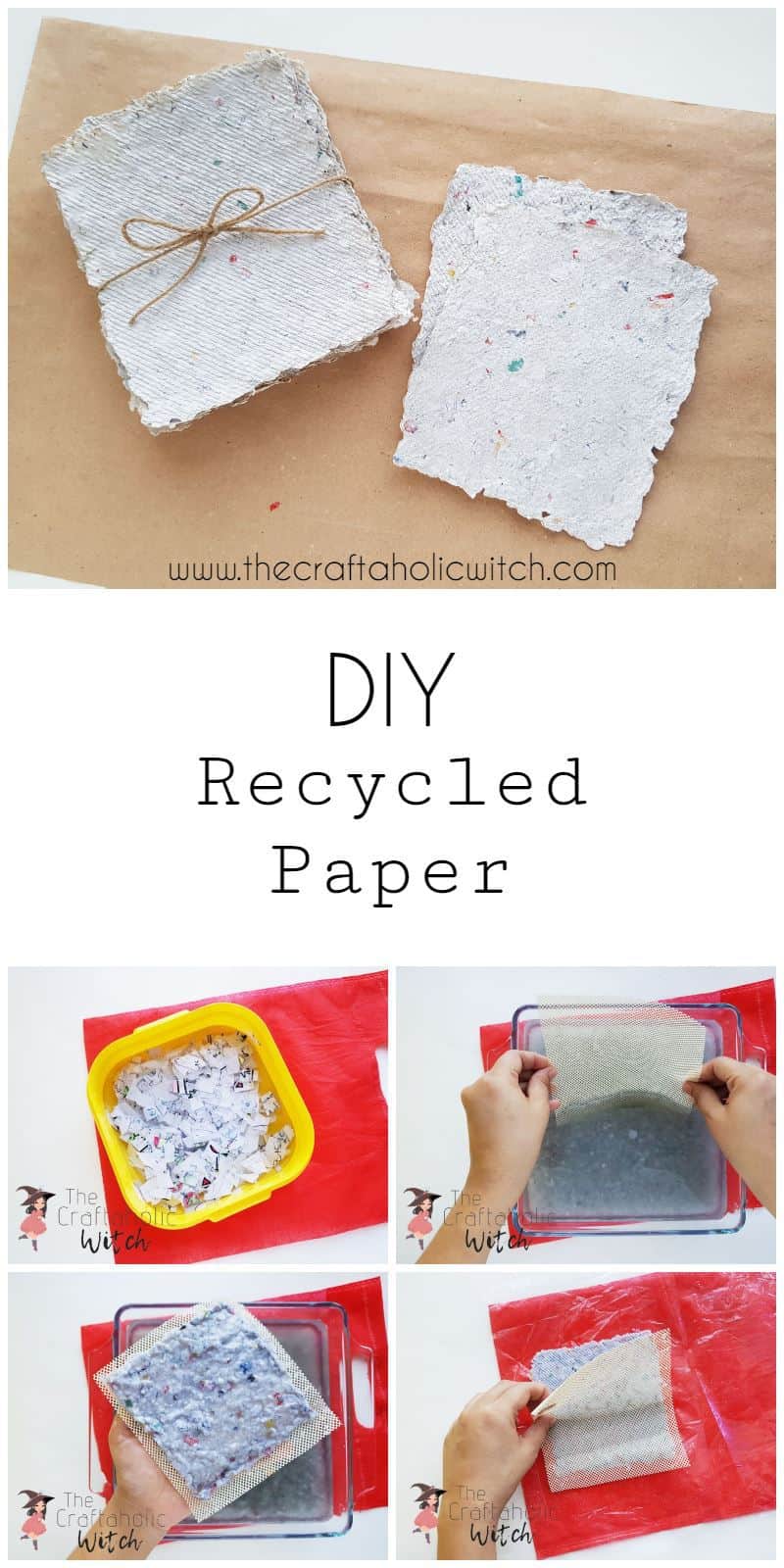 How to Make Paper (Easy Method of Making Recycled Paper)