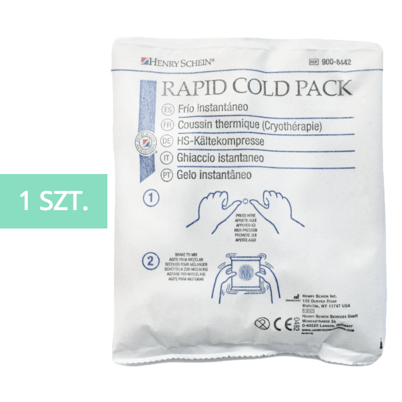 Suchy lód RAPID COLD PACK 200g okład Henry Schein 1 szt. Sklep