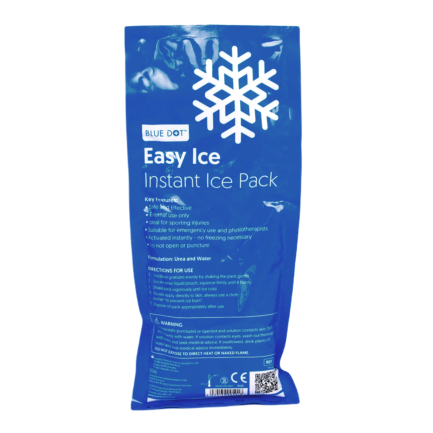 Suchy lód kompres 30x13cm Easy Ice BLUE DOT 1 szt. / REF 9986