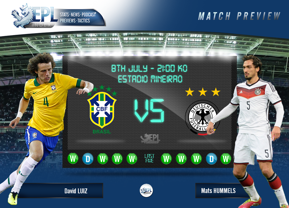 Brazil vs Germany Preview FIFA World Cup 2014 SemiFinals