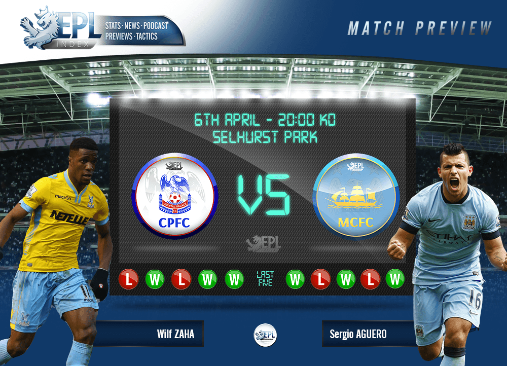 Crystal Palace v Manchester City Preview Team News, Stats and Key Men