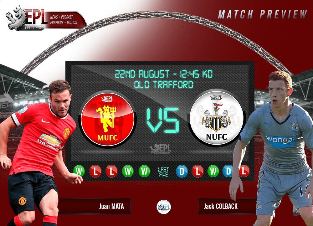 Manchester United v Newcastle United Preview Team News, Stats & Key