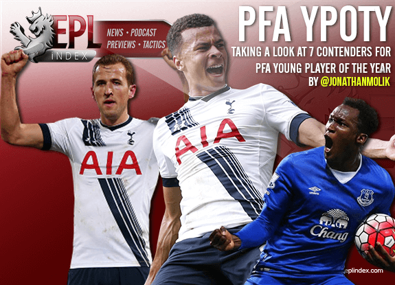 Top 7 PFA Young Player of the Year Contenders EPL Index Unofficial