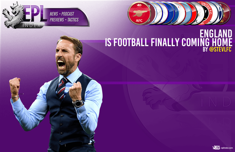 England Is Football Finally Coming Home