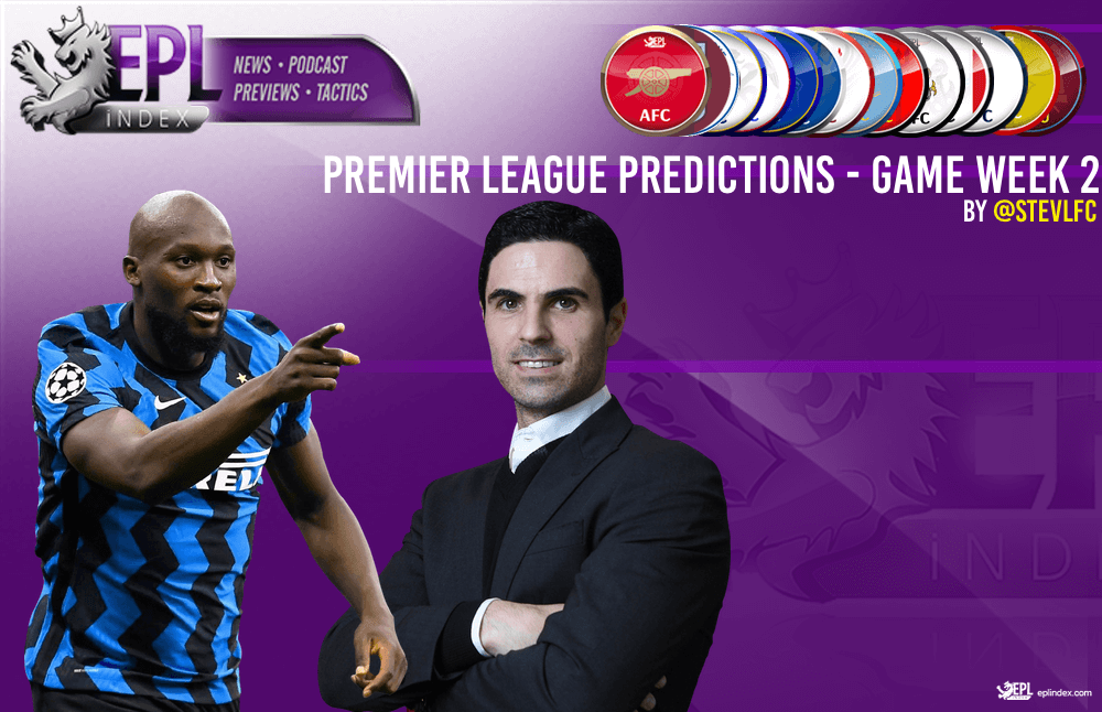Premier League Predictions Game Week 2