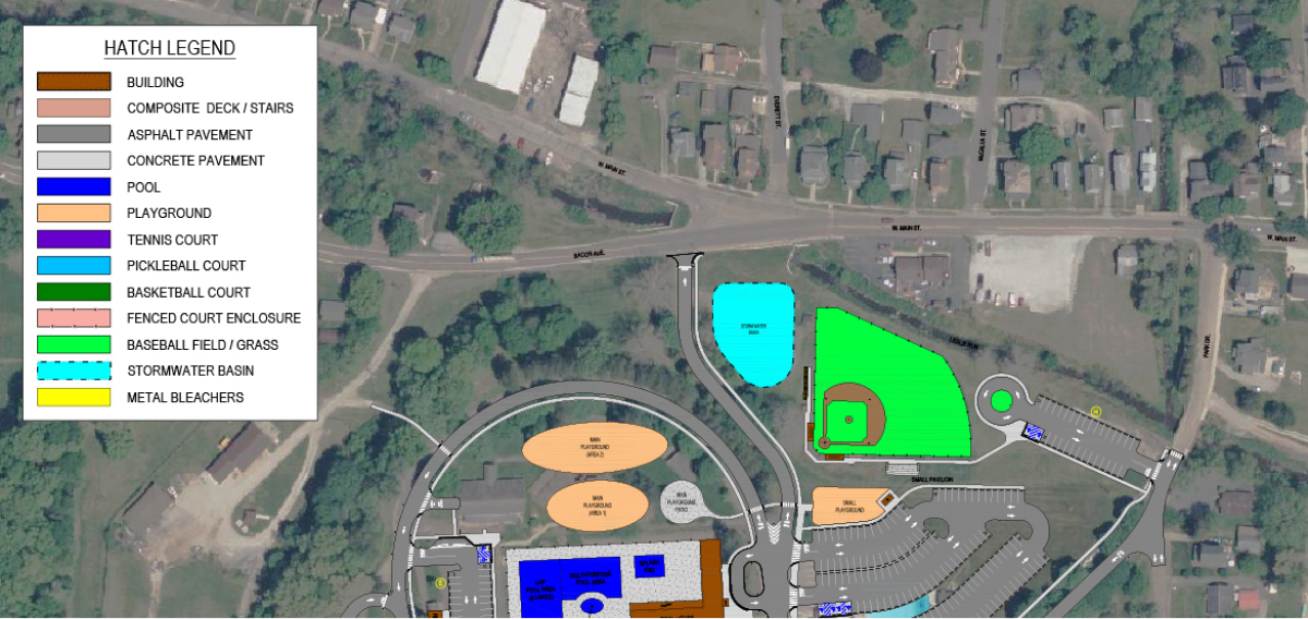 Park Revitalization Project Update Village of East Palestine Ohio