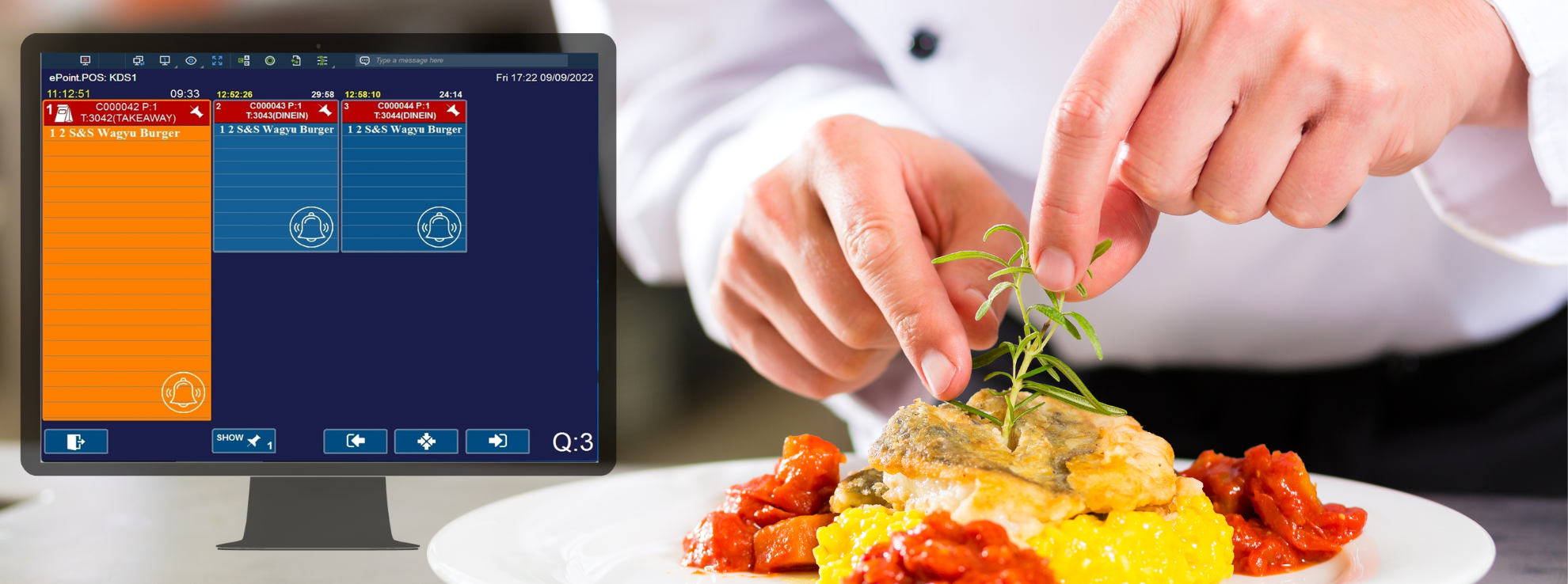 Kitchen Display Systems Epoint Systems SG Your OneStop Business