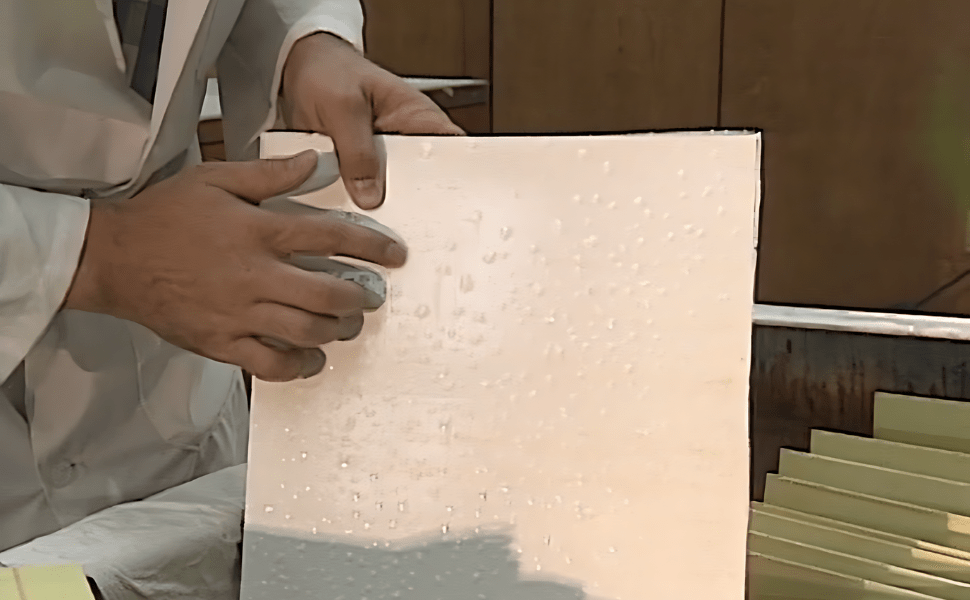 Fibreglass boat repair fix gelcoat blisters with Six10 epoxy